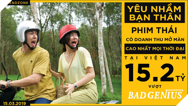 Vượt mặt Bad Genius , Friend Zone trở thành phim Thái có doanh thu mở màn cao nhất tại Việt Nam