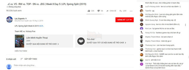 LMHT: Levi ngồi suốt ở ghế dự bị, game thủ Việt kéo sang Riot làm loạn 3