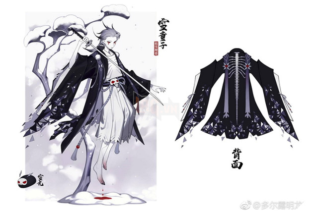 Âm Dương Sư: Tổng hợp các bộ skin dự thi đẹp nhất của fan tại Trung Quốc 17