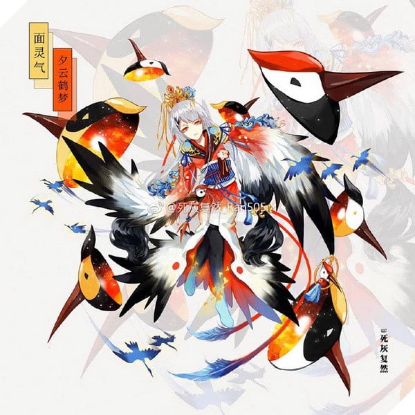 Âm Dương Sư: Tổng hợp các bộ skin dự thi đẹp nhất của fan tại Trung Quốc 18