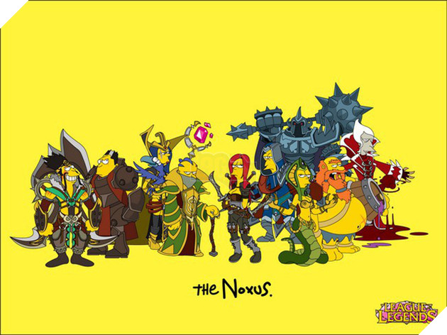 Gia đình Simpson sẽ có một phần phim riêng về Liên Minh Huyền Thoại 3