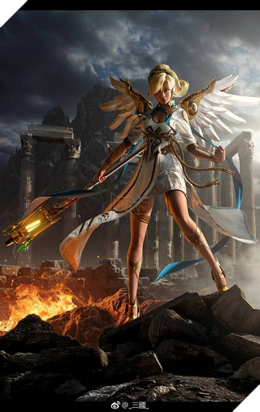 Overwatch: Ngắm nhìn bộ cosplay Mercy thần thánh không tì vết từ fan hâm mộ 4
