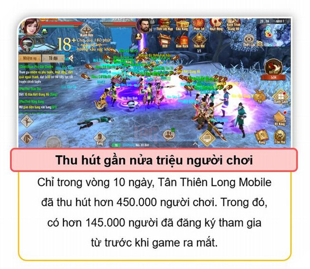 Nhìn lại Tân Thiên Long Mobile sau 10 ngày ra mắt