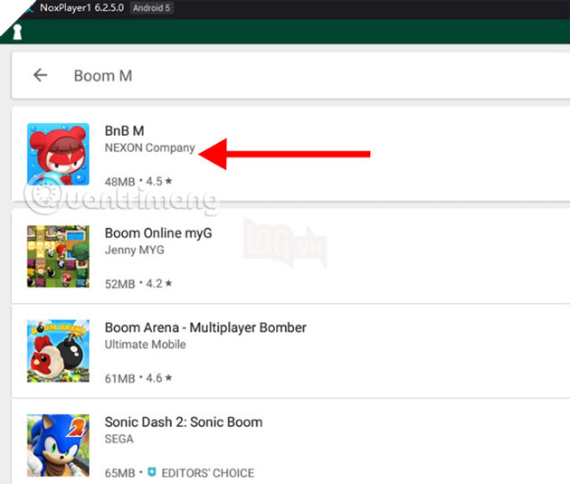 Hướng dẫn tải và chơi Boom Mobile bằng giả lập trên máy tính 3