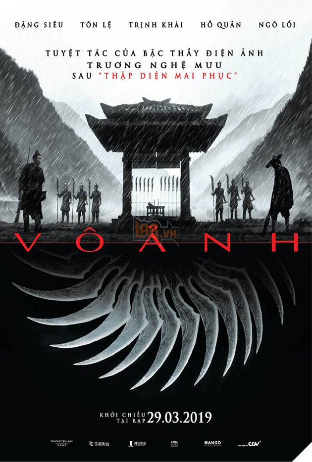 Kiệt tác của Trương Nghệ Mưu - Vô ảnh sẽ được công chiếu tại Việt Nam