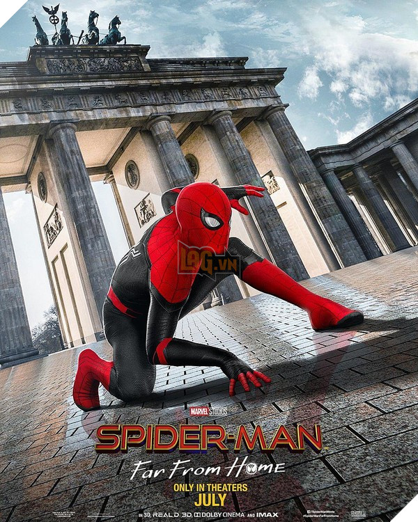  Spider-Man: Far From Home tung poster mới - Người Nhện vòng quanh thế giới 2