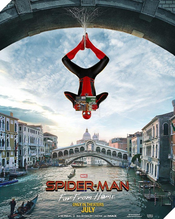  Spider-Man: Far From Home tung poster mới - Người Nhện vòng quanh thế giới 3