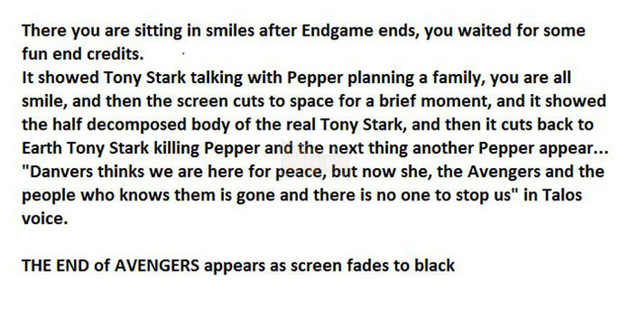 Xuất hiện giả thuyết siêu đen tối về Avengers: Endgame có liên quan đến người Skrull 3