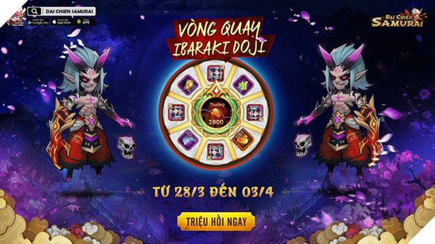 Ibaraki Doji - Thức thần Nhật Bản cập bến Đại chiến Samurai 7