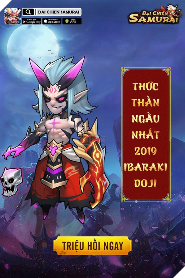 Ibaraki Doji - Thức thần Nhật Bản cập bến Đại chiến Samurai