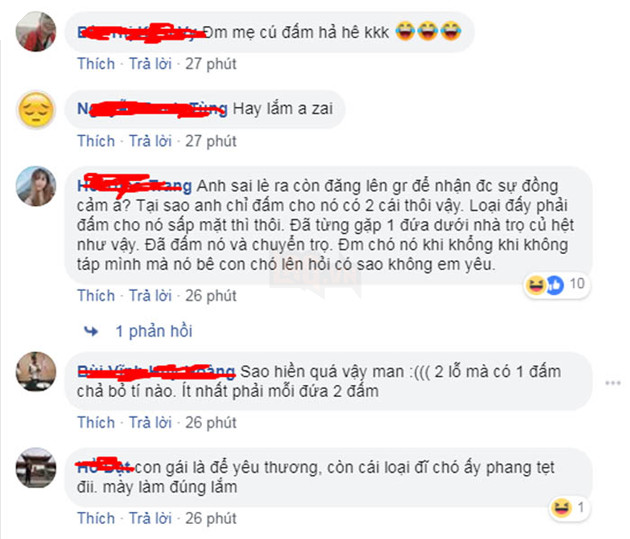 “Em vừa đấm vỡ mồm một con bé nuôi chó mất dạy” thanh niên được CĐM ủng hộ nhiệt tình 9