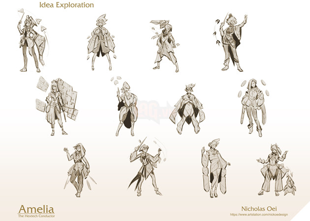 LMHT: Fan thiết kế vị tướng mới, chiến đấu bằng giấy mang công nghệ Hextech 5