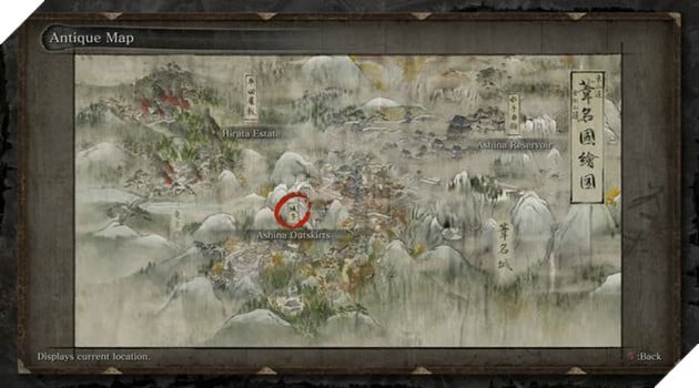 Bản đồ thế giới trong Sekiro: Shadows Die Twice thể hiện mối liên hệ giữa các màn chơi 2