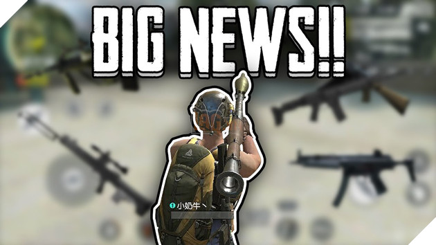 PUBG Mobile hé lộ Súng phóng lựu tại máy chủ thử nghiệm của mình 4