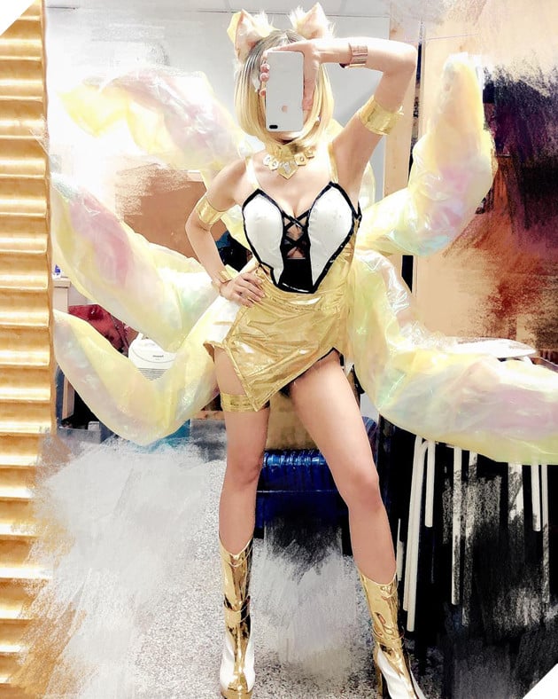 Cùng chiêm ngưỡng bộ Cosplay Ahri K/DA Hàng Hiệu đúng chất thời trang cực nóng 7