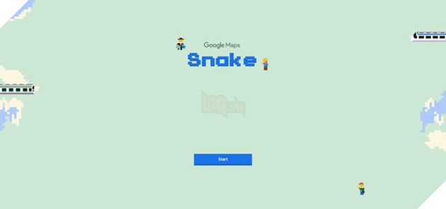 Chơi Rắn săn mồi trên Google Maps nhân ngày Cá Tháng Tư
