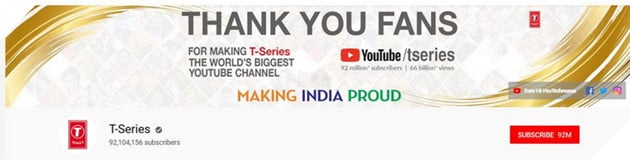 Pewdiepie chính thức bị T-Series vượt mặt, tung video nhạc đá xéo để chúc mừng 3