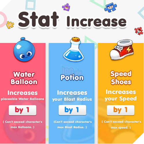 Tổng hợp công dụng của tất cả các vât phẩm trong Boom Mobile 2