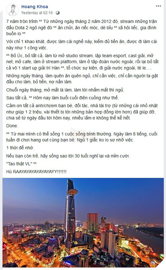 PewPew chính thức bỏ nghề Streamer, quay về làm việc 8 tiếng 1 ngày