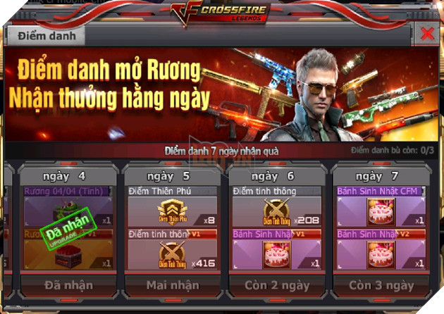 CrossFire Legends tung chuỗi sự kiện sinh nhật 2 tuổi cùng ưu đãi nạp 1 được 4 trong ngày 4/4 2