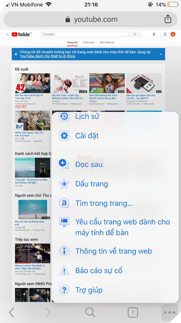 Một số mẹo nhỏ giúp bạn vừa nghe nhạc trên youtube mà vẫn tắt màn hình 7