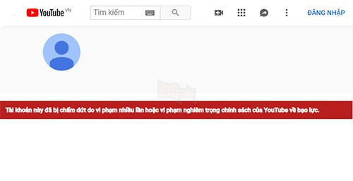 Kênh Youtube giang hồ của Dương Minh Tuyền cũng bị Youtube khóa vĩnh viễn