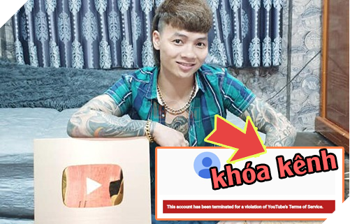 Kênh Youtube giang hồ của Dương Minh Tuyền cũng bị Youtube khóa vĩnh viễn 3