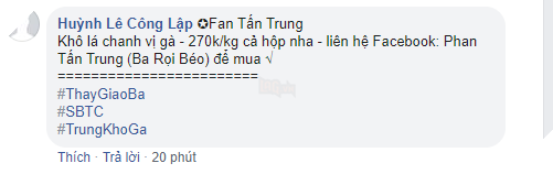 Fan Thầy Ba spam quảng cáo khô gà trên kênh stream của Độ Mixi và cái kết 3