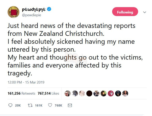 Pewdiepie tiếp tục hứng đạn phân biệt chủng tộc với yêu cầu xóa kênh khỏi Youtube 3