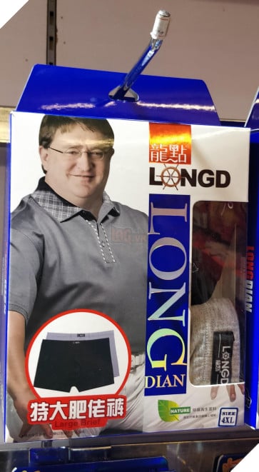 Chán làm việc ở Steam, Gabe đổi hướng sang quảng cáo quần lót 3