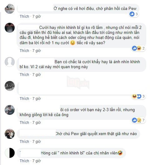 Khách hàng bóc phốt nhân viên tiệm bánh mì PewPew không tôn trọng khách hàng 2