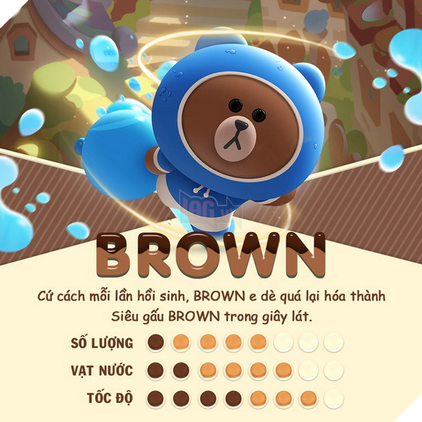 Boom M chuẩn bị ra mắt thêm 2 nhân vật mới đến từ Line vào game 2