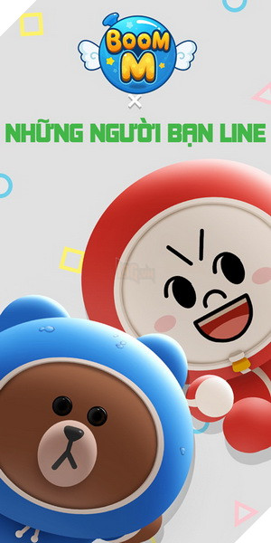 Boom M chuẩn bị ra mắt thêm 2 nhân vật mới đến từ Line vào game 5