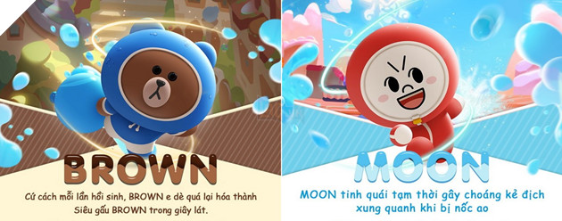 Boom M chuẩn bị ra mắt thêm 2 nhân vật mới đến từ Line vào game