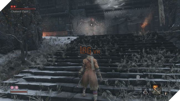 Sekiro: Shadows Die Twice - Hướng dẫn đánh bại Chained Orge 2