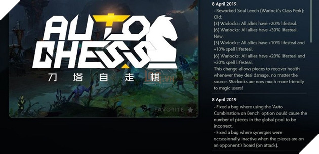 Dota Auto Chess: Chi tiết bản cập nhật 8 - 9/4 - Warlock buff mạnh giúp God Mage lên đời