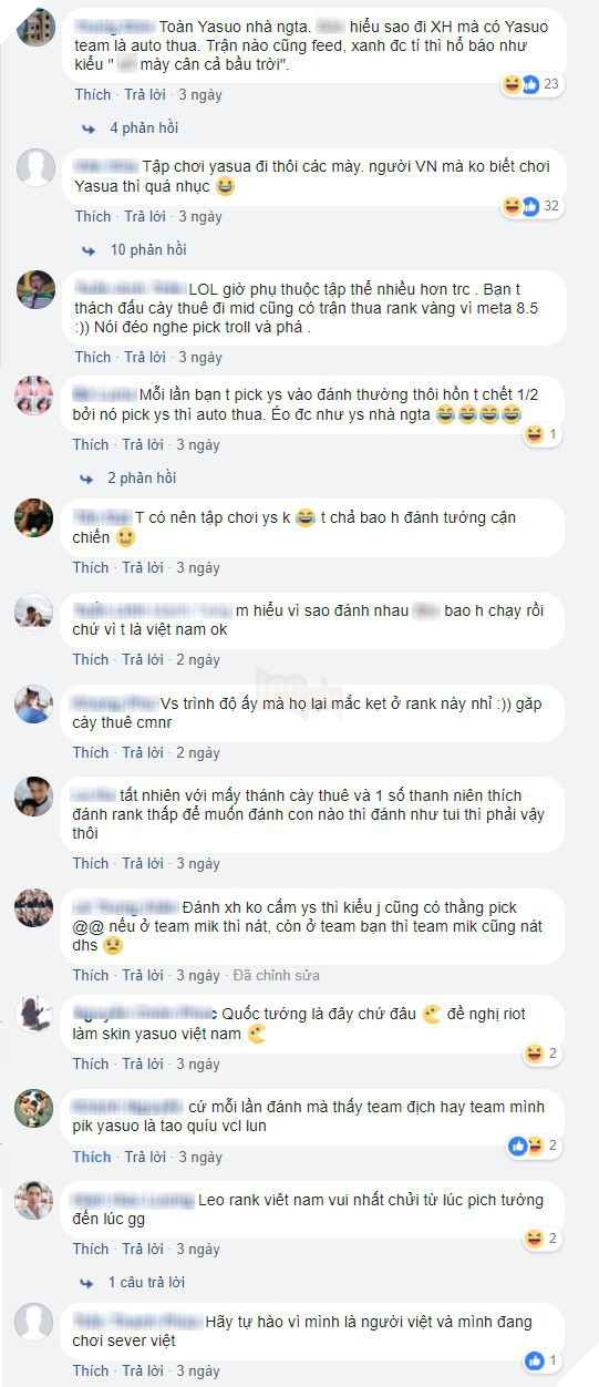 LMHT: Yasuo có tỷ lệ bị cấm cao nhất trong suốt 4 năm trời, tỉ lệ AFK cũng cực kì bá đạo 5