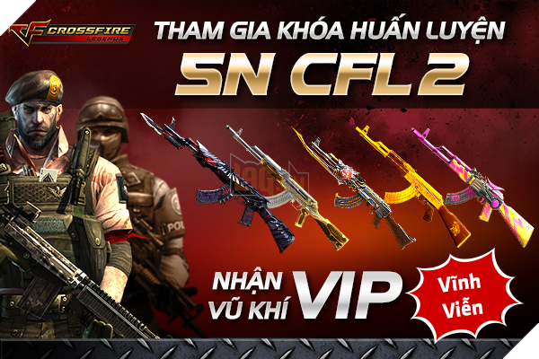 Nhận hàng loạt quà tặng VIP tiếp nối chuỗi sự kiện sinh nhật mừng CrossFire Legends 2 tuổi 10