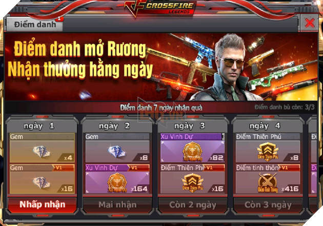 Nhận hàng loạt quà tặng VIP tiếp nối chuỗi sự kiện sinh nhật mừng CrossFire Legends 2 tuổi