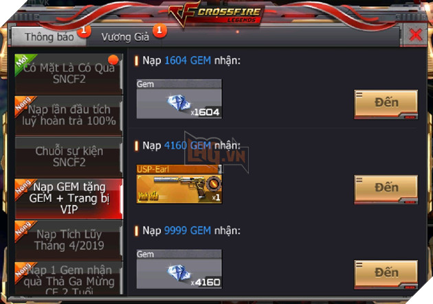 Nhận hàng loạt quà tặng VIP tiếp nối chuỗi sự kiện sinh nhật mừng CrossFire Legends 2 tuổi 5