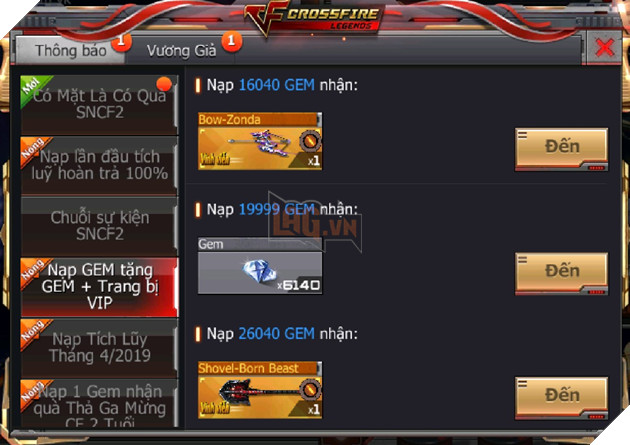 Nhận hàng loạt quà tặng VIP tiếp nối chuỗi sự kiện sinh nhật mừng CrossFire Legends 2 tuổi 6