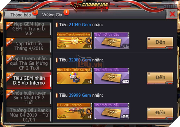 Nhận hàng loạt quà tặng VIP tiếp nối chuỗi sự kiện sinh nhật mừng CrossFire Legends 2 tuổi 9