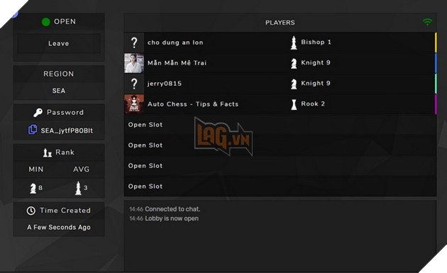 Dota Auto Chess: Hướng dẫn tìm Lobby game trực tiếp trên Website 3