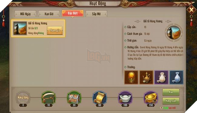 Game thủ Tân Thiên Long Mobile làm gì nhân dịp Giỗ tổ Hùng Vương?