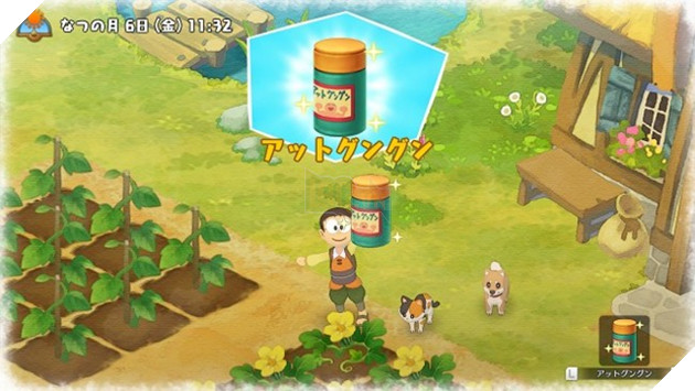 Tựa game cực dễ thương Doraemon: Nobita's Story of Seasons chuẩn bị được chuyển thể tiếng Anh 2