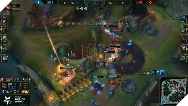 LMHT: SKT T1 vÃ¹i dáº­p Griffin 3-0 trong tráº­n chung káº¿t LCK XuÃ¢n 2019 - ChÃ¢n má»nh thiÃªn tá»­ ÄÃ£ trá» láº¡i tháº­t rá»i - áº¢nh 5.