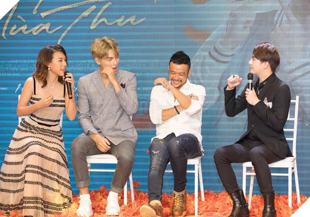 Bị bắt cởi đồ Quốc Anh, Hoàng Oanh tố đạo diễn Nguyễn Quang Dũng tại showcase Ước hẹn mùa thu  9