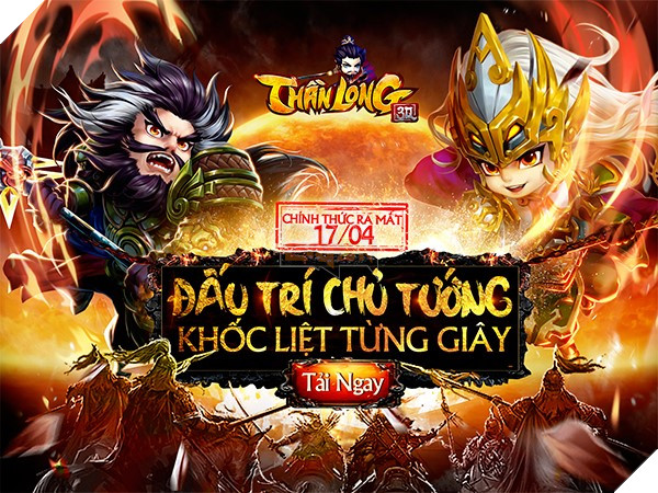 Thần Long 3Q chính thức ra mắt, tặng ngay 500 giftcode cân cả bản đồ