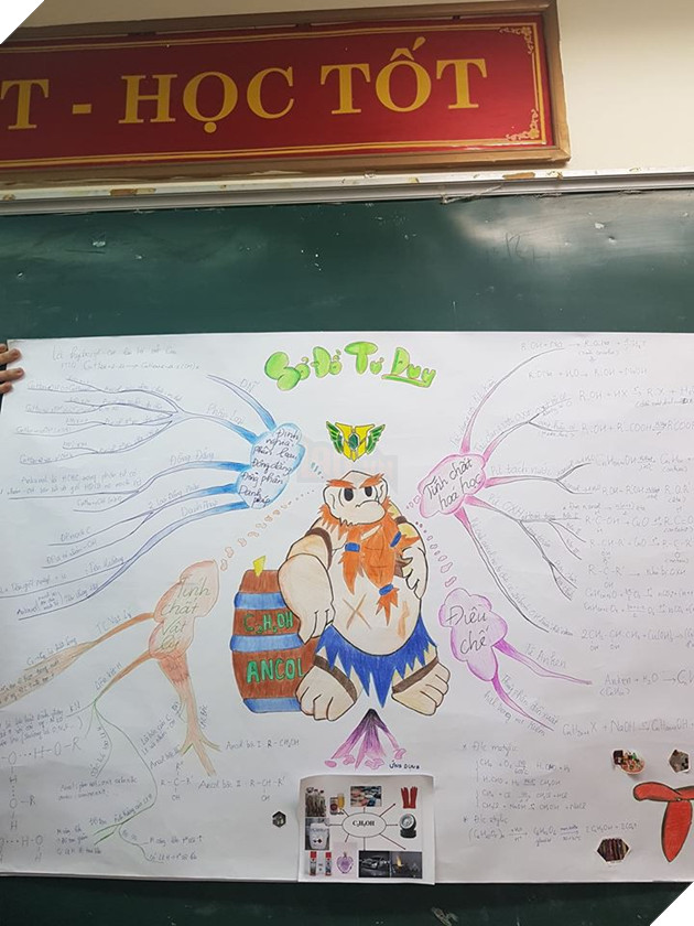 LMHT: Thú vị học sinh lấy hình tượng của Gragas để học Hóa Học