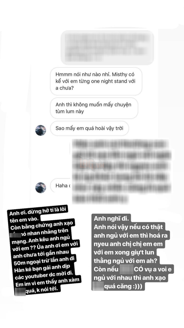 Misthy bức xúc khi bị tố tình một đêm với bạn trai của Ohsusu